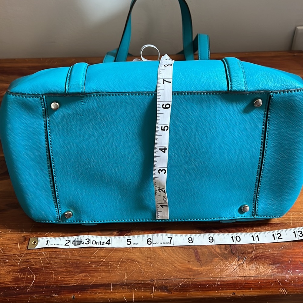 Beautiful Kate Spade Tote Teal - Picture 9 of 10